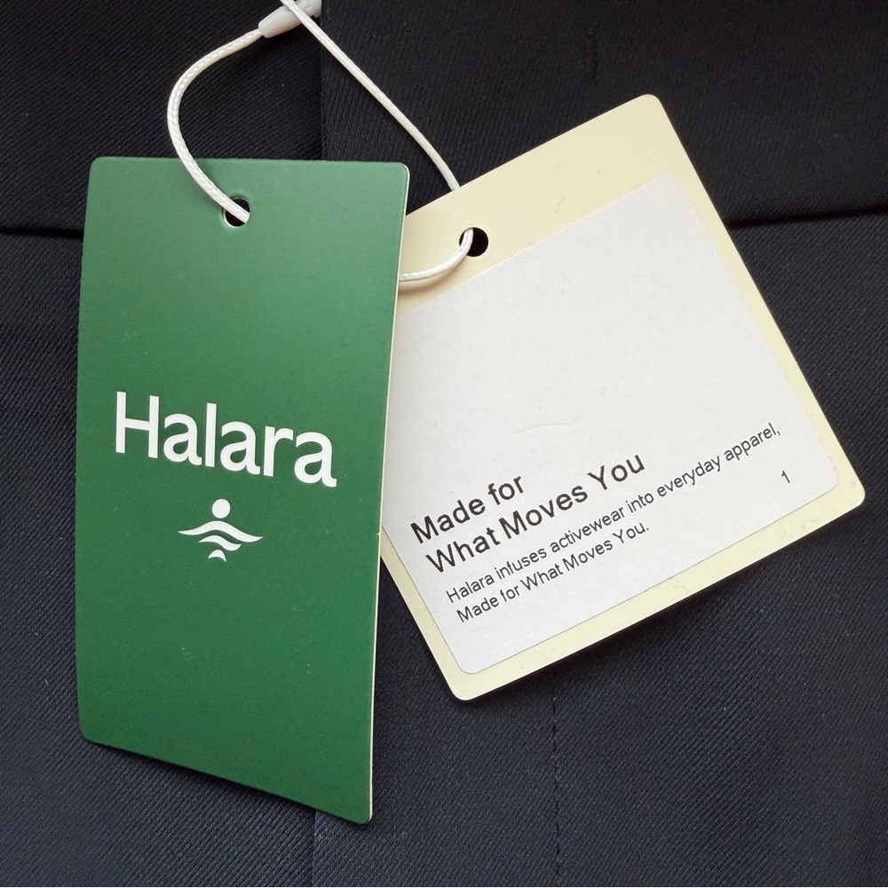 Halara High Waisted Pocket Solid Work Tapered Pan… - image 3